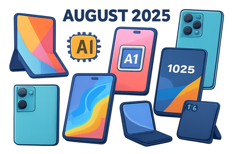 Latest Smartphone Releases and Features August 2025